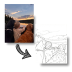 Turn Your Favorite Pictures into a Personalized Coloring Book