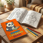 Turn Your Favorite Pictures into a Personalized Coloring Book