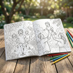 Turn Your Favorite Pictures into a Personalized Coloring Book
