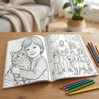 Turn Your Favorite Pictures into a Personalized Coloring Book
